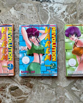 Harem Revolution - completo 1-2-3 - Seinen/Ecchi