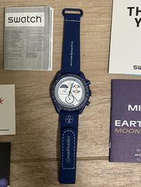 Omega swatch Snoopy Blue FULL SET