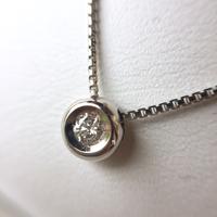 Pendente con diamante certificato