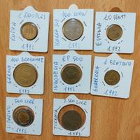 monete varie 
