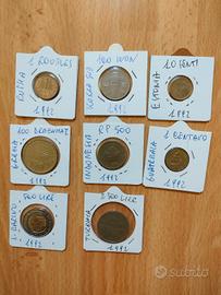 monete varie 