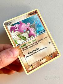 Stamped Gligar Reverse Holo 57/115 Forze Segrete