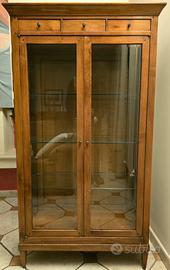 Vetrinetta in noce massello 