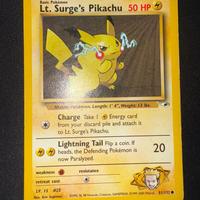 Lt. Surge's Pikachu Gym Heroes 81/132