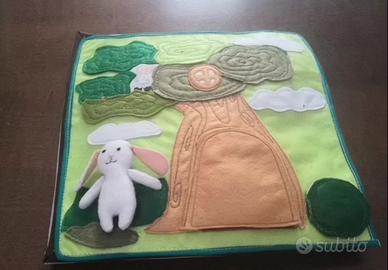 quiet book libro di stoffa 