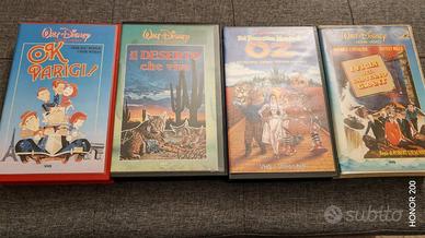 Lotto VHS Walt Disney per collezionisti