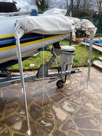 Tendalino barca cavi mono leva 13ft