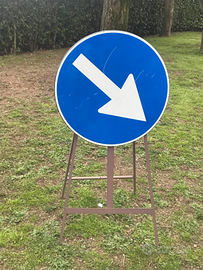 Segnaletica stradale per lavori