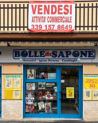 Cessione Attività Commerciale Detersivi Casalinghi