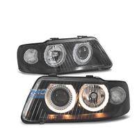 FARI AUDI A3 8L 00-03 ANGEL EYES FONDO NERO