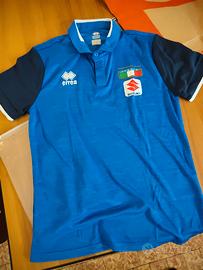 maglia Nazionale Italiana ciclismo a polo M/manica