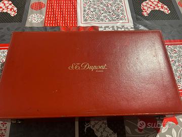Cofanetto S.T. Dupont Paris con penne e accendini