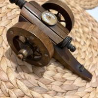 Cannone in legno vintage