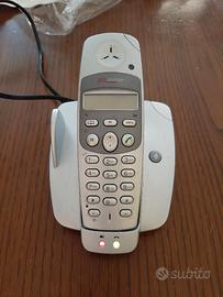 Telefono portatile color grigio funzionante