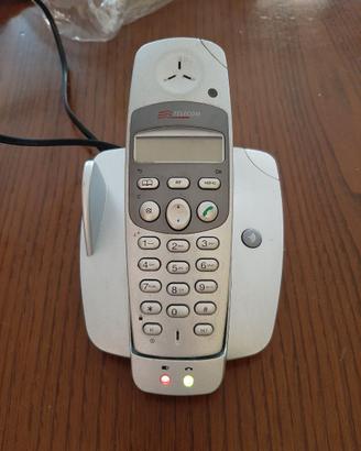 Telefono portatile color grigio funzionante