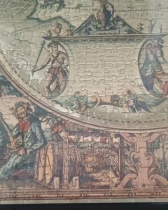 Quadro Puzzle mappa del mondo antico
