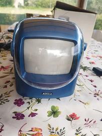 TV portatile vintage Audiola blu