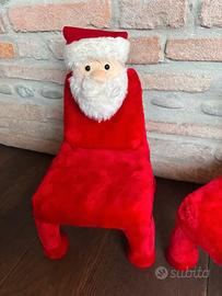 Sedia di Babbo Natale per bambini