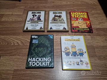 DVD Bud Spencer, Uomo Tigre e Minions 