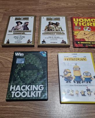 DVD Bud Spencer, Uomo Tigre e Minions 