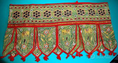 sopraporta  in cotone orientale mis. L. 290xH.35
