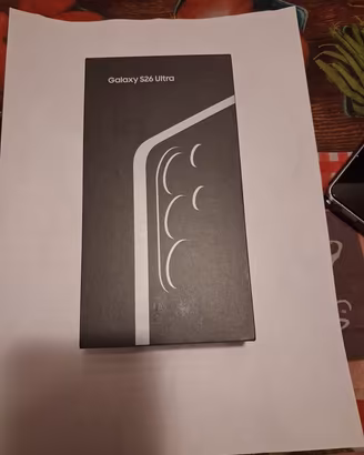 Samsung s26 ultra 256 gb nuovo