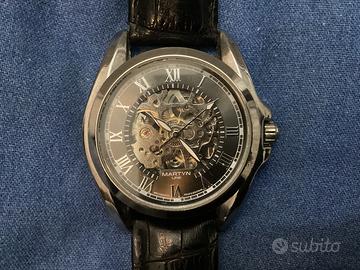 Orologio martyn line skeleton