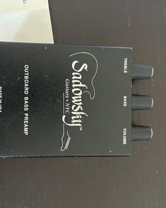 Sadowsky Outboard Bass Preamp