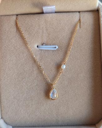 Collana in argento con Pietra di Luna