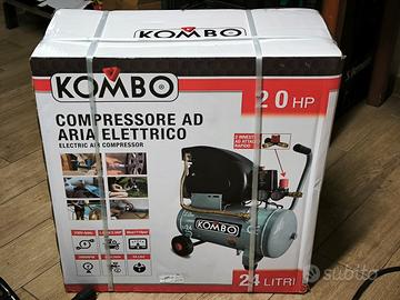 compressore kombo 24 litri nuovo