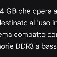 Memoria portatile so dimm