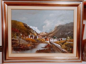 Quadri (n. 2) di Massimo Bagnasco dim. 50x70