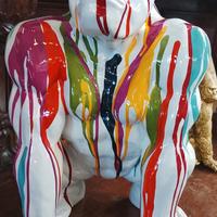 Gorilla in ceramica pop art