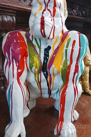 Gorilla in ceramica pop art