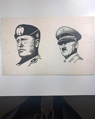 Bozzetto originale esecutivo di propaganda