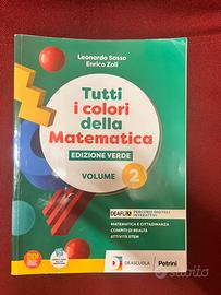Libro matematica Tutti i colori della Matematica 2