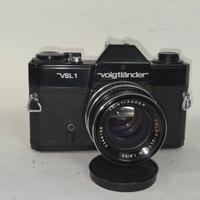 Voigtlander VSL1 con 50 mm f 1,8