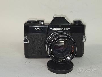 Voigtlander VSL1 con 50 mm f 1,8