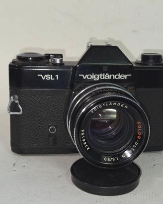 Voigtlander VSL1 con 50 mm f 1,8