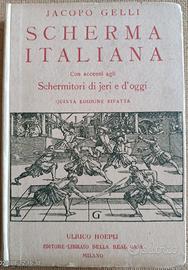 Scherma italiana Hoepli 1932