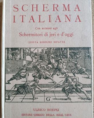Scherma italiana Hoepli 1932