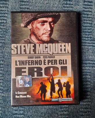 DVD FILM L’INFERNO è PER GLI EROI