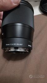 Obbiettivo sigma nuovo 