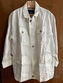 Giacca sahariana Eric Hatton bianca