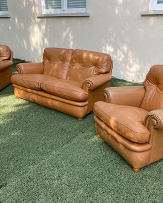 Salotto originale Poltrona Frau modello "Dream" 