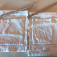 TASCHE PORTA TUTTO DA CUCINA - COTONE BIANCO