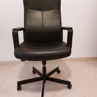 SEDIA/POLTRONA UFFICIO ECOPELLE