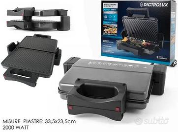 Bistecchiera Elettrica 2000W Double Plate
