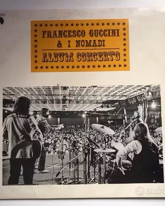 Guccini e i Nomadi album concerto prima stampa
