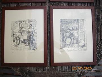 Quadri raffiguranti i mestieri + immagini sacre